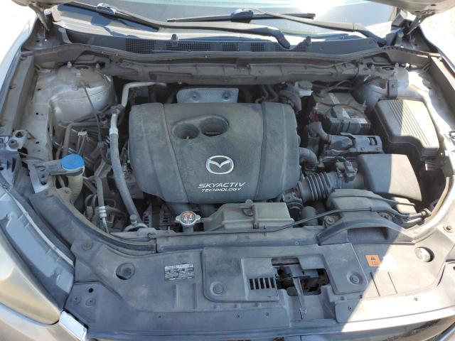 JM3KE2BE3F0553921 - 2015 MAZDA CX-5 SPORT GRAY photo 12