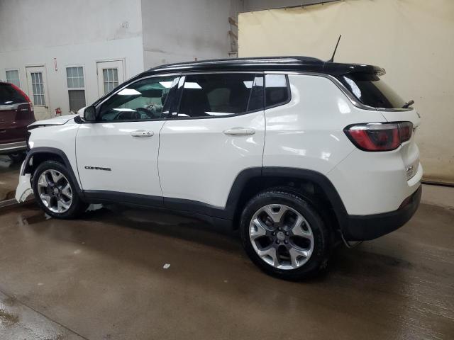 3C4NJDCBXKT827212 - 2019 JEEP COMPASS LIMITED Blanc photo 2