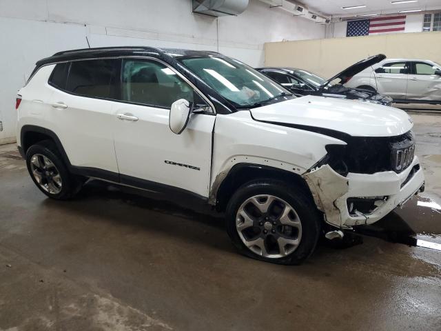 3C4NJDCBXKT827212 - 2019 JEEP COMPASS LIMITED Blanc photo 4