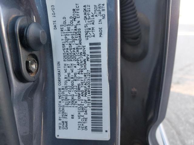 JTEBT14R540031227 - 2004 TOYOTA 4RUNNER SR5 SILVER photo 19