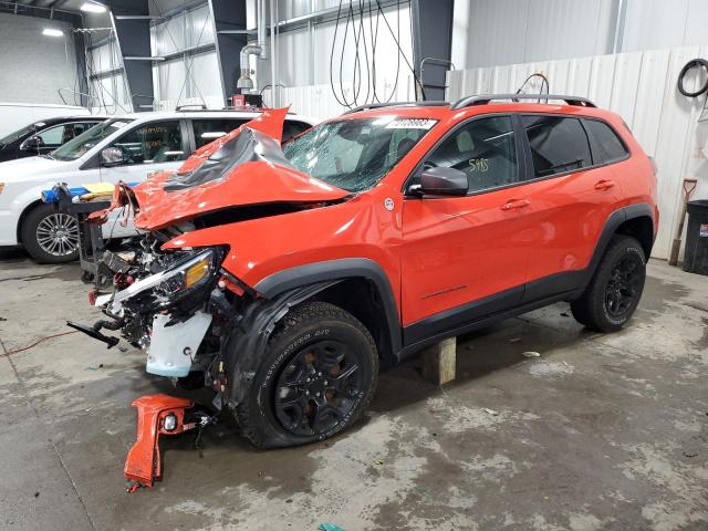 1C4PJMBX1MD236491 - 2021 JEEP CHEROKEE TRAILHAWK ORANGE photo 1