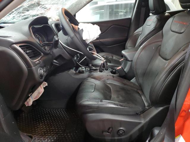 1C4PJMBX1MD236491 - 2021 JEEP CHEROKEE TRAILHAWK ORANGE photo 7