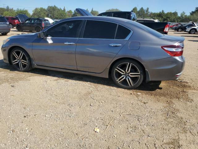 1HGCR2F57GA233476 - 2016 HONDA ACCORD SPORT Gris photo 2