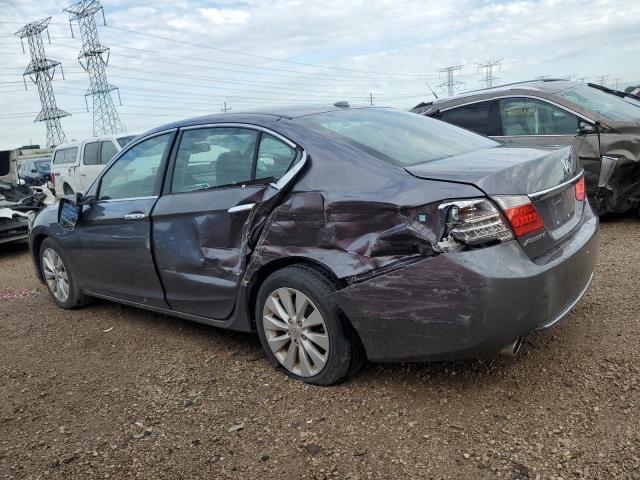1HGCR3F86FA003619 - 2015 HONDA ACCORD EXL GRAY photo 2