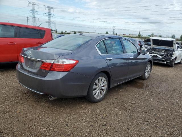 1HGCR3F86FA003619 - 2015 HONDA ACCORD EXL GRAY photo 3