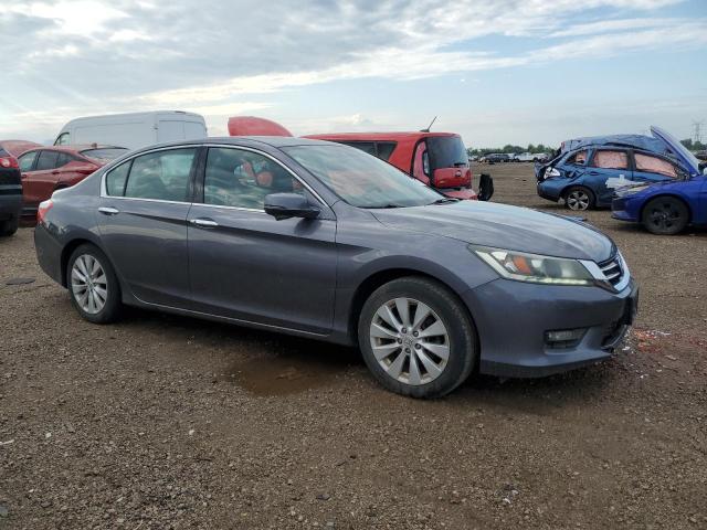 1HGCR3F86FA003619 - 2015 HONDA ACCORD EXL GRAY photo 4