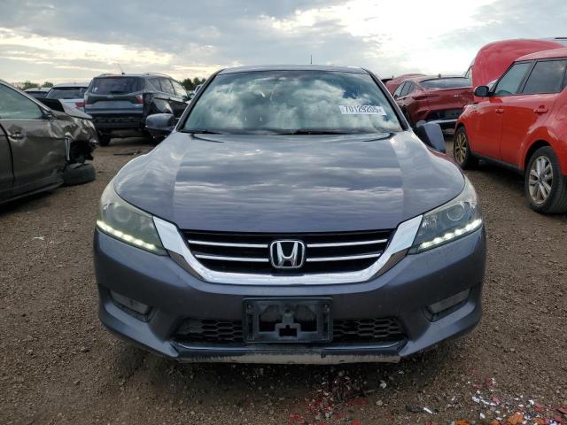 1HGCR3F86FA003619 - 2015 HONDA ACCORD EXL GRAY photo 5