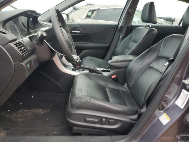 1HGCR3F86FA003619 - 2015 HONDA ACCORD EXL GRAY photo 7