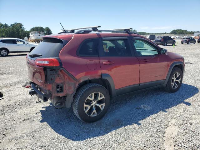 1C4PJMBS0EW277365 - 2014 JEEP CHEROKEE TRAILHAWK RED photo 3