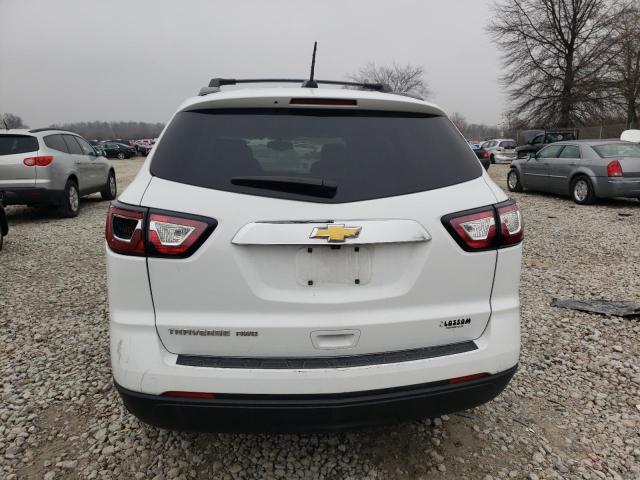 1GNKVFED8HJ139220 - 2017 CHEVROLET TRAVERSE LS WHITE photo 6