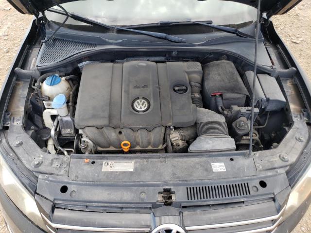 1VWBH7A36CC028548 - 2012 VOLKSWAGEN PASSAT SE 黑色 照片 11
