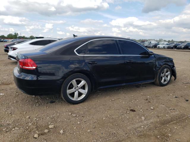1VWBH7A36CC028548 - 2012 VOLKSWAGEN PASSAT SE 黑色 照片 3