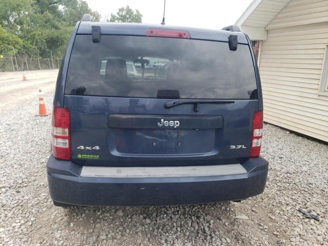 1J8GN28K08W132579 - 2008 JEEP LIBERTY SPORT BLUE photo 6