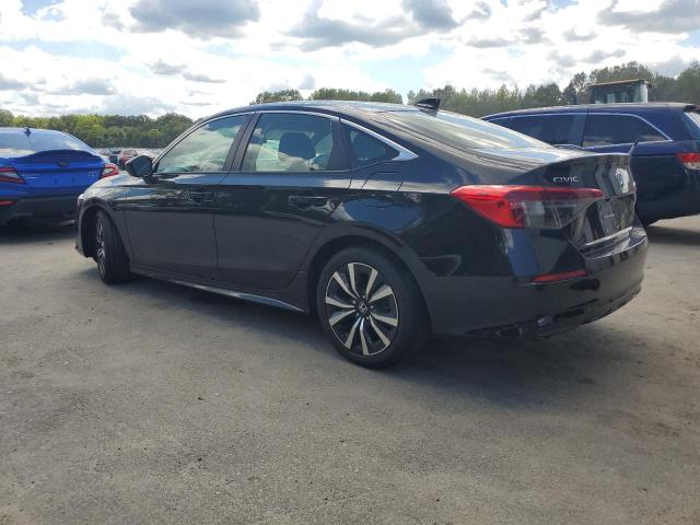 JHMFE1F74NX002434 - 2022 HONDA CIVIC EX BLACK photo 2