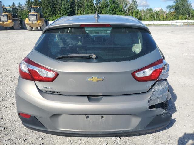 3G1BE6SM9JS636450 - 2018 CHEVROLET CRUZE LT Сұр фото 6