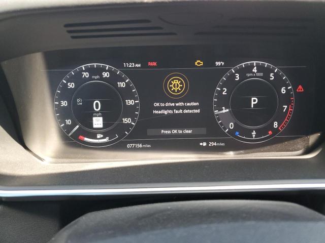 SALWG2RV7KA848723 - 2019 LAND ROVER RANGE ROVE SE BLACK photo 9