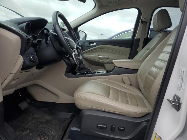 1FMCU0J98HUB19445 - 2017 FORD ESCAPE TITANIUM WHITE photo 7