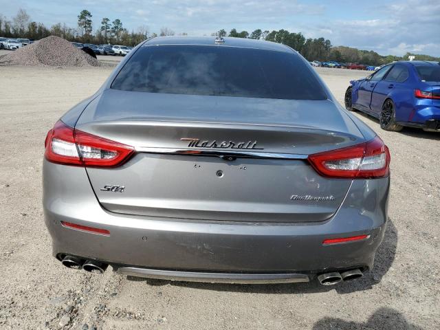 ZAM56RRL2H1197065 - 2017 MASERATI QUATTROPOR S GRAY photo 6