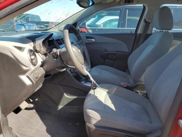 1G1JA5SH2C4161263 - 2012 CHEVROLET SONIC LS 红色 照片 7