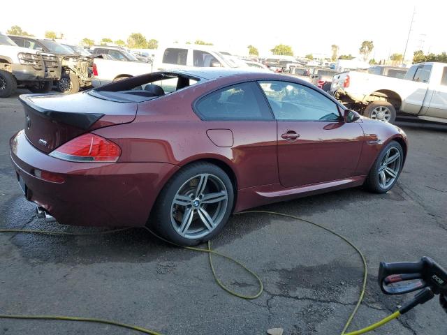 WBSEH93446B797862 - 2006 BMW M6 BURGUNDY photo 3