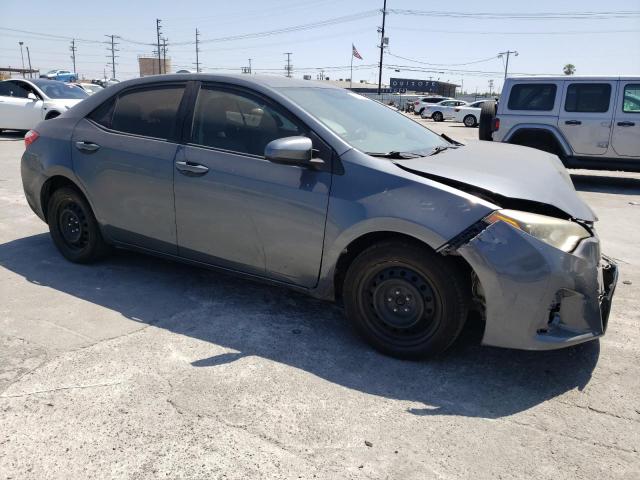 2T1BURHE9GC642959 - 2016 TOYOTA COROLLA L GRAY photo 4