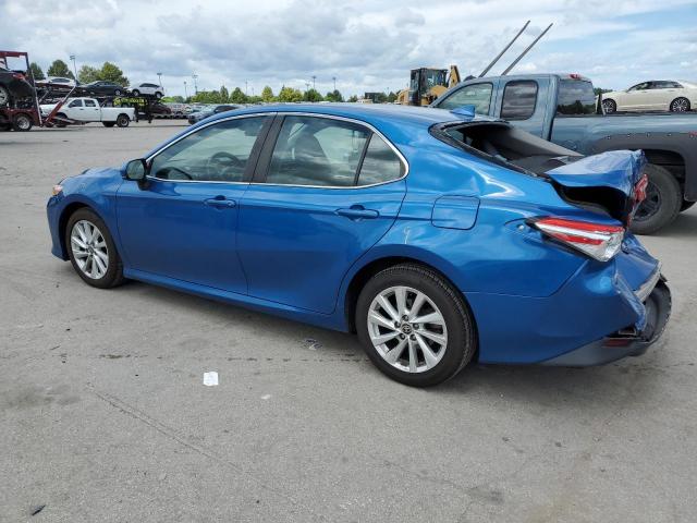 4T1B11HK3KU254018 - 2019 TOYOTA CAMRY L BLUE photo 2