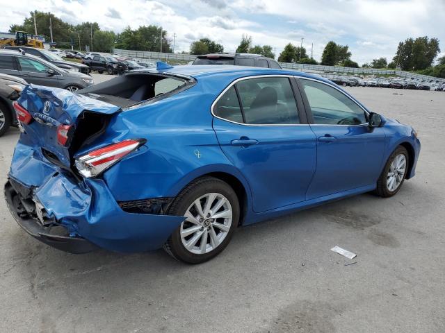 4T1B11HK3KU254018 - 2019 TOYOTA CAMRY L BLUE photo 3