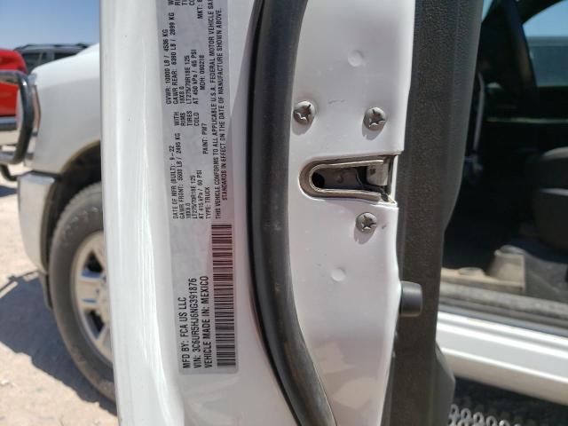 3C6UR5HJ6NG391876 - 2022 RAM 2500 TRADESMAN Biały zdjęcie 12