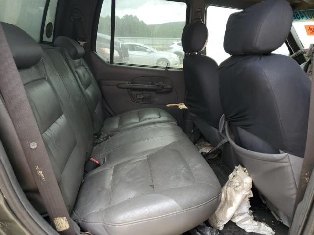 1FMZU77E81UA81275 - 2001 FORD EXPLORER S GREEN photo 10