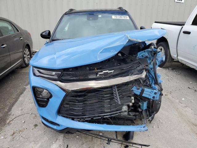 KL79MUSL9PB038798 - 2023 CHEVROLET TRAILBLAZE RS BLUE photo 5