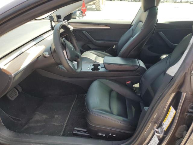 5YJ3E1EB0MF979055 - 2021 TESLA MODEL 3 GRAY photo 7