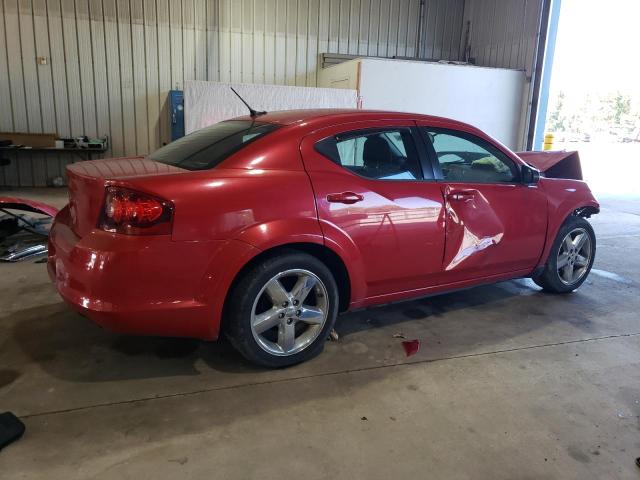 1C3CDZAB3DN771331 - 2013 DODGE AVENGER SE წითელი ფოტო 3