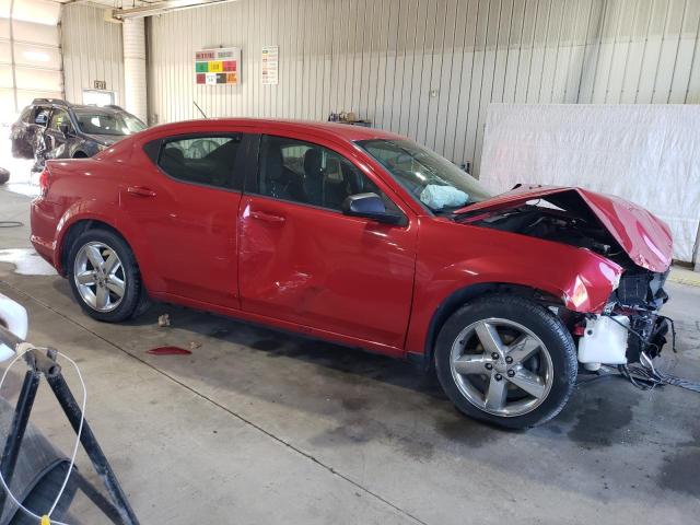 1C3CDZAB3DN771331 - 2013 DODGE AVENGER SE წითელი ფოტო 4