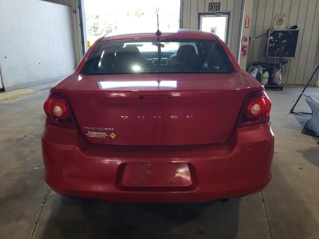 1C3CDZAB3DN771331 - 2013 DODGE AVENGER SE წითელი ფოტო 6