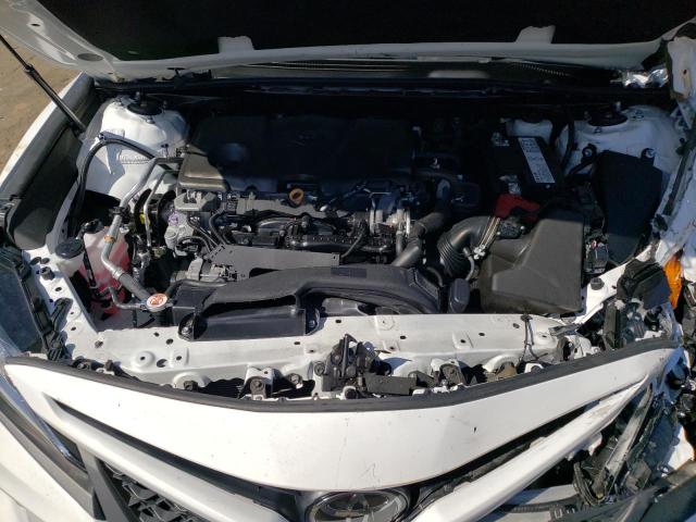 4T1B11HK3KU296334 - 2019 TOYOTA CAMRY L WHITE photo 11