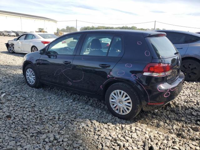 WVWDB7AJ0AW386560 - 2010 VOLKSWAGEN GOLF BLACK photo 2