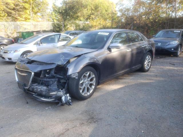 2C3CCASG3GH238990 - 2016 CHRYSLER 300C PLATINUM GRAY photo 1