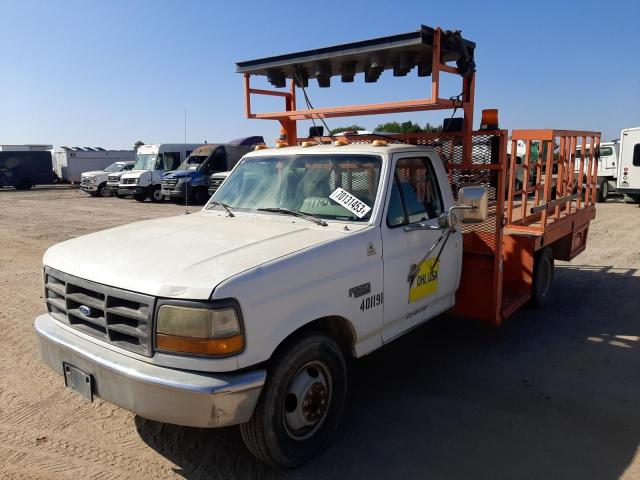 1FDKF37GXSNB18344 - 1995 FORD F350 WHITE photo 1