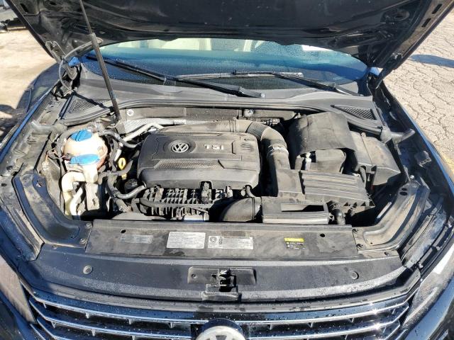 1VWBT7A32GC013663 - 2016 VOLKSWAGEN PASSAT SE შავი ფოტო 11
