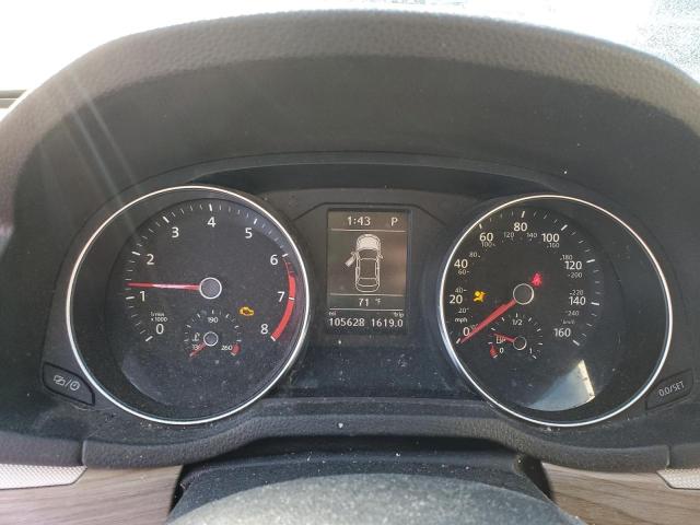 1VWBT7A32GC013663 - 2016 VOLKSWAGEN PASSAT SE შავი ფოტო 9