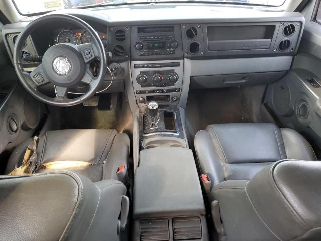 1J8HG48K57C646986 - 2007 JEEP COMMANDER Srebrny zdjęcie 8