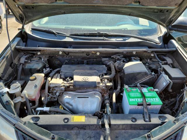 JTMBFREV1DD008820 - 2013 TOYOTA RAV4 LE GREEN photo 12