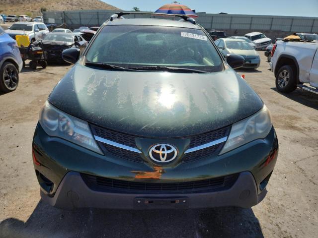 JTMBFREV1DD008820 - 2013 TOYOTA RAV4 LE GREEN photo 5