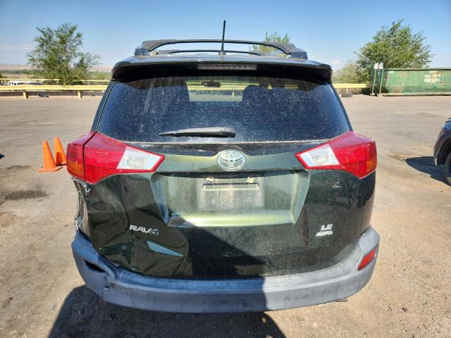 JTMBFREV1DD008820 - 2013 TOYOTA RAV4 LE GREEN photo 6