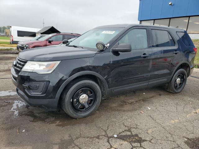 1FM5K8AR4GGD30278 - 2016 FORD EXPLORER POLICE INTERCEPTOR BLACK photo 1