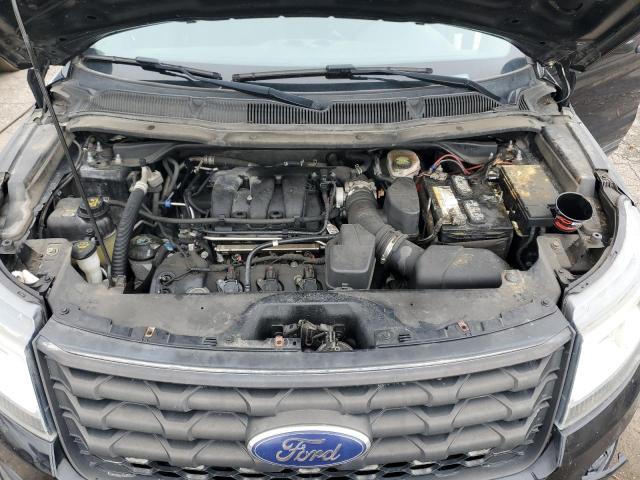 1FM5K8AR4GGD30278 - 2016 FORD EXPLORER POLICE INTERCEPTOR Qara foto 11