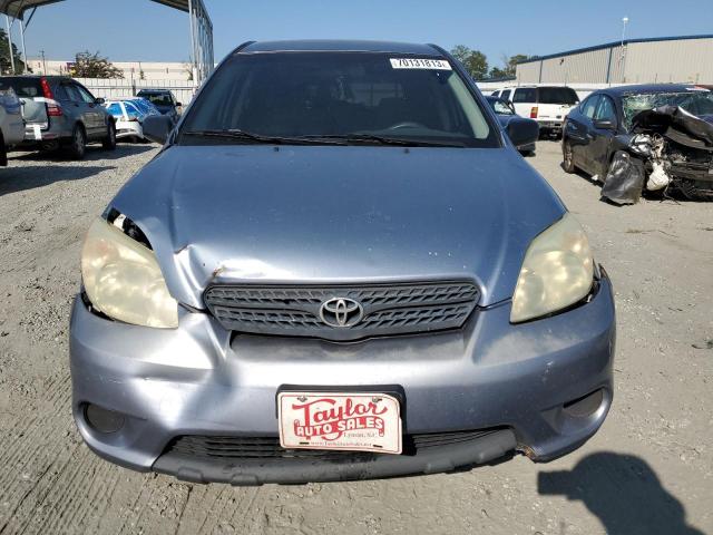 2T1KR32EX6C582874 - 2006 TOYOTA COROLLA MA XR BLUE photo 5