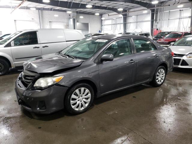 5YFBU4EE0DP224700 - 2013 TOYOTA COROLLA L BASE GRAY photo 1