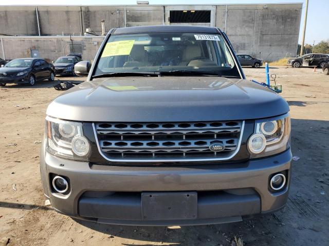 SALAC2V62GA809565 - 2016 LAND ROVER LR4 ნაცრისფერი ფოტო 5