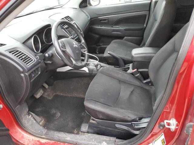 4A4AP3AU6EE021683 - 2014 MITSUBISHI OUTLANDER ES წითელი ფოტო 7